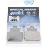 brake pads Polini organic for Piaggio Beverly 400, X-Evo, MP3, X8, X9 174.0079