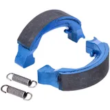 Brake shoe set Polini Sport 80x18mm incl. springs for drum brake blue for Honda Camino, Peugeot 103, 104, Puch Maxi (spoke rim), Brake shoe set Polini Sport 80x18mm incl. springs for drum brake blue for Honda Camino, Peugeot 103, 104, Puch Maxi (spoke rim),