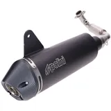 exhaust Polini Slip-On Inox for Vespa GTS 300, GTV 300 Euro5 (w/ catalytic converter) 190.0077/K