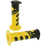 handlebar rubber grip set TNT 922X yellow, black 21379