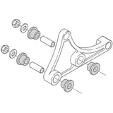 Auspuffhalterung Polini Evolution 50 TWD für Piaggio 214.0115