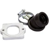 Flansch Ansaugstutzen Polini 360 24/28,5mm für Piaggio mit 19mm CP Evolution, 19mm PHBG Evolution Vergaser 215.0431