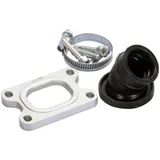 Flansch Ansaugstutzen Polini 360 23/28,5mm für Minarelli AM6, Derbi D50B0, EBE, EBS mit 23-24mm CP Vergaser 215.0439