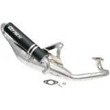 exhaust Tecnigas Q-Tre chrome for Peugeot horizontal 26266
