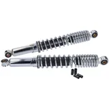 Federbein Stoßdämpfer Satz hinten 360mm Chrom 28749