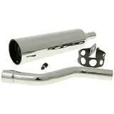 silencer / muffler chromed for Honda MT 29306