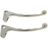 brake lever set left and right aluminum silver for Puch Maxi 29631