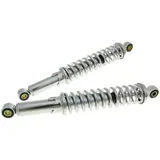 Federbein Stoßdämpfer Satz 320mm verstellbar Chrom für Puch 29678 Federbein Stoßdämpfer Satz 320mm verstellbar Chrom für Puch 29678