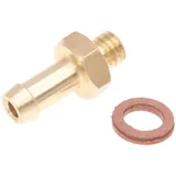 vacuum connection Polini M6x1mm inlet mixer nipple for 5mm hose 311.0101 vacuum connection Polini M6x1mm inlet mixer nipple for 5mm hose 311.0101