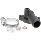 Kühlschlauchadapter Zylinderkopf Polini abgewinkelt für Piaggio LC, Peugeot stehend LC 311.0110