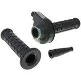 throttle tube with rubber grip right and left, black type I 32943