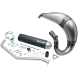 Schalldämpfer Auspuff Tecnigas E-NOX Steel für Derbi Senda (00-), Aprilia RX/SX, Gilera RCR/SMT 33260