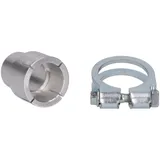 Anschlussadapter Vergaser Polini 19mm für Polini CP-Vergaser für Piaggio Ape 50 343.0037
