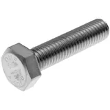 Bolzen Schrauben 6-kant DIN933 M8x35 Vollgewinde Edelstahl A2 (25 Stück) 34334