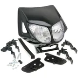 Vorderlicht Scheinwerfermaske Enduro Doppeloptik schwarz 34417