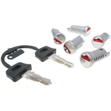 Schlüsselsatz Schlosssatz Lenkschloss 5 Zylinder für Piaggio TPH NRG, Vespa PX 36459