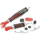 shock absorber kit front & rear Carbone Sport red / black for Vespa Primavera, ET3 125, Vespa 50 36693 shock absorber kit front & rear Carbone Sport red / black for Vespa Primavera, ET3 125, Vespa 50 36693
