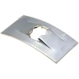 Emblem Logo Sicherungsblech Schriftzug 15x8mm für Ape, Piaggio, Vespa 36955