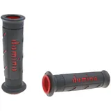 Griffgummis Griffe Satz Domino A250 On-Road schwarz / rot mit offenen Enden 37056