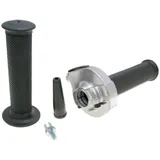 Drehgas Gasgriff Set Domino Kurzhub Enduro 2,3°/ 46mm feinsilber - universal 37099 Drehgas Gasgriff Set Domino Kurzhub Enduro 2,3°/ 46mm feinsilber - universal 37099