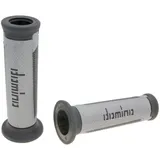Griffgummis Griffe Satz Domino A350 On-Road silbergrau / anthrazitgrau mit offenen Enden 37166