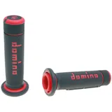 Griffgummis Griffe Satz Domino A180 ATV Daumengas 22/22mm schwarz-rot 37197