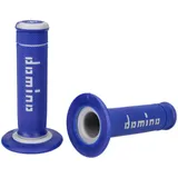 handlebar grip set Domino A190 off-road blue / grey 37225