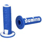 handlebar grip set Domino A360 off-road blue / white 37605