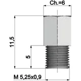 HD Main Jet Vergaser Hauptdüse Polini für Mikuni Vergaser - 175 380.1175