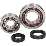 crankshaft bearing set for Aprilia Scarabeo, Piaggio Liberty, Zip, Vespa ET4 50 4T (1st series, 25mm bearing seat) 38330