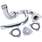 exhaust manifold chromed w/ choke tube for Aprilia SX, RX, Derbi Senda, Gilera RCR, SMT 39280