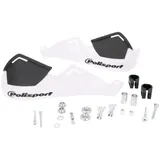 handguards Polisport Evolution Integral white for 22mm diameter handlebar 39862