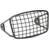 Vorderlicht Lampengitter / Scheinwerfergrill eckig schwarz für Puch Maxi, Vespa Citta 40008