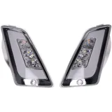 indicator light set front Power1 LED white with daytime running light for Vespa GT, GTL, GTV, GTS 125-300 40078