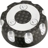 fuel tank cap aluminum carbon-look for Aprilia RX 50, SX 50, Derbi Senda R, Senda SM, Gilera SMT 50, RCR 50 40149