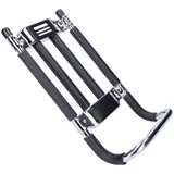 Transport Gepäckträger Chrom, schwarz für Simson Schwalbe KR51/1, KR51/2, SR4-2, SR4-3, SR4-4 40377 Transport Gepäckträger Chrom, schwarz für Simson Schwalbe KR51/1, KR51/2, SR4-2, SR4-3, SR4-4 40377