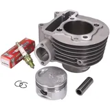 Zylindersatz Zylinderkit EVOK 150ccm 57,4mm für Kymco Agility R16 150, GY6 40405
