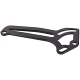 Halterung Kennzeichen seitlich Aluminium schwarz für Minarelli 50ccm 2-Takt 40598
