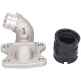 Flansch Ansaugstutzen 17,5/24 für Honda, Peugeot, Kymco stehend 40705 Flansch Ansaugstutzen 17,5/24 für Honda, Peugeot, Kymco stehend 40705