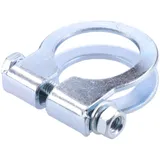 Auspuff Birne Klemmschelle Krümmer verzinkt 28mm für Simson S50, S51, S53, S70, S83, SR50, SR80, Schwalbe, Sperber, Habicht, Sta