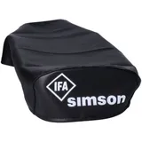 Sitzbankbezug Sitzbezug glatt schwarz für Simson S50, S51, Schwalbe KR51/1, KR51/2, Sperber SR4-3, Habicht SR4-4 40880