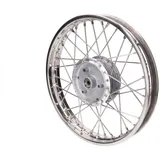 Speichenrad 1,60 x 16 Zoll Edelstahl für Simson S50, S51, S53, S70, S83, KR51/1, KR51/2 Schwalbe, SR4-1 Spatz, SR4-2 Star, SR4-3