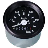 Cockpit Tachometer 100km/h rund 60mm mit Blinkerkontrolle für Simson S50, S51, S53, S70 40899 Cockpit Tachometer 100km/h rund 60mm mit Blinkerkontrolle für Simson S50, S51, S53, S70 40899