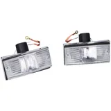 front indicator light set complete white for Vespa PX 125-200, Vespa T5 40995