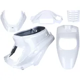 Verkleidungskit weiß metallic 5-teilig für MBK Booster -2004, Yamaha BWS -2004 41138 Verkleidungskit weiß metallic 5-teilig für MBK Booster -2004, Yamaha BWS -2004 41138