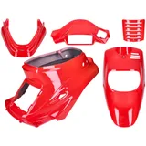 fairing kit red 5-part for MBK Booster -2004, Yamaha BWS -2004 41139