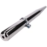 exhaust chromed 28mm w/ baffle plate for Simson S50, S51, S53, S70, S83, KR51/2 41269