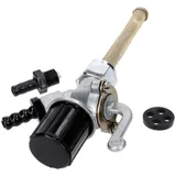 Kraftstoffhahn Benzinhahn mit Wassersack schwarz für Simson S50, S51, S70 42159