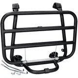 Transport Gepäckträger vorne schwarz klappbar für Vespa PX, LML 42444 Transport Gepäckträger vorne schwarz klappbar für Vespa PX, LML 42444