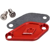 Mischpumpe Ölpumpenabdeckung Doppler rot für Minarelli AM6, Derbi EBE, EBS, D50B 42576-RE